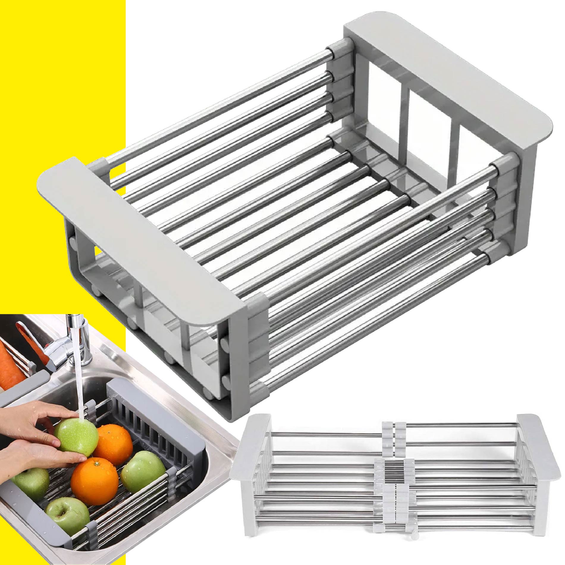 Miniatura 6 de Escurridor Expansible Platos Verduras